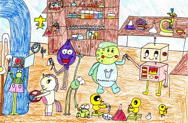 „Csövi teknős barátokat keres!” rajzpályázat nyertesei